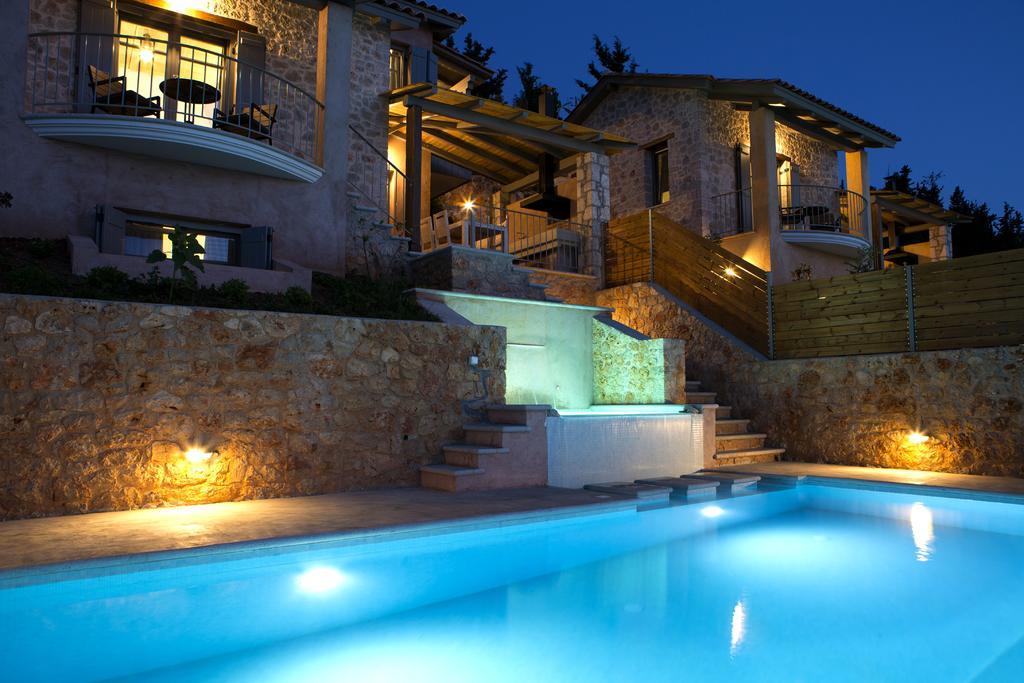 Acquaterra Villas Tsoukaladhes Bagian luar foto