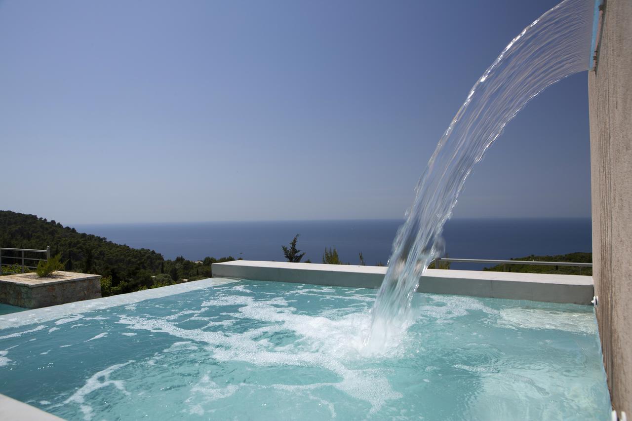 Acquaterra Villas Tsoukaladhes Bagian luar foto